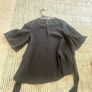 Zara black blouse